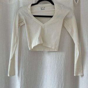 Urban outfitters cropped long sleeve
